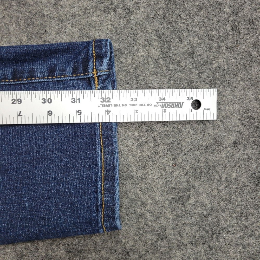 Lucky Brand Jeans Mens 30x32 Blue Denim Stretch 410 Athletic Straight Leg Dad - Picture 11 of 15